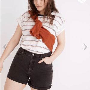 Madewell High Rise Denim Shorts